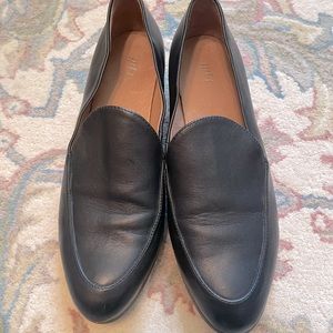 J. Jill Gabrielle Black Leather Loafers